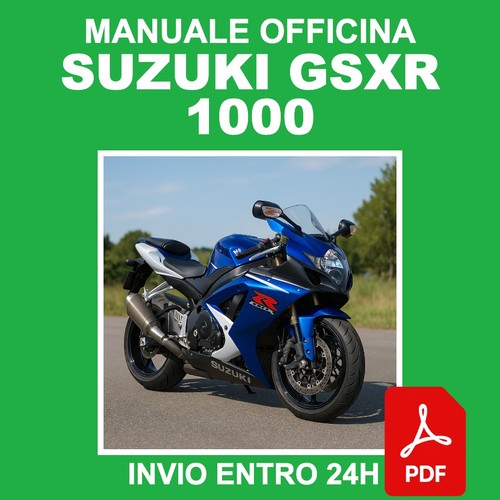 Manuale officina suzuki gsxr - suzuki,